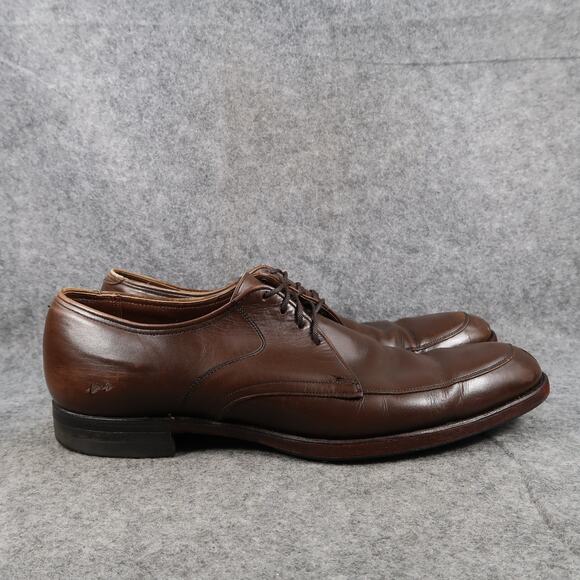 Supreme Shoes Mens 11.5 Oxfords Derby Split Toe Leather Vintage Classic AA Brown - Picture 1 of 14